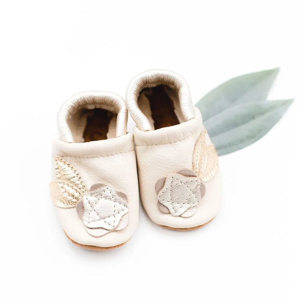 Baby Leather Shoes with Design