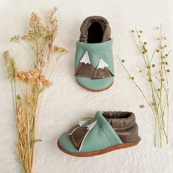 Baby Leather Shoes with Design