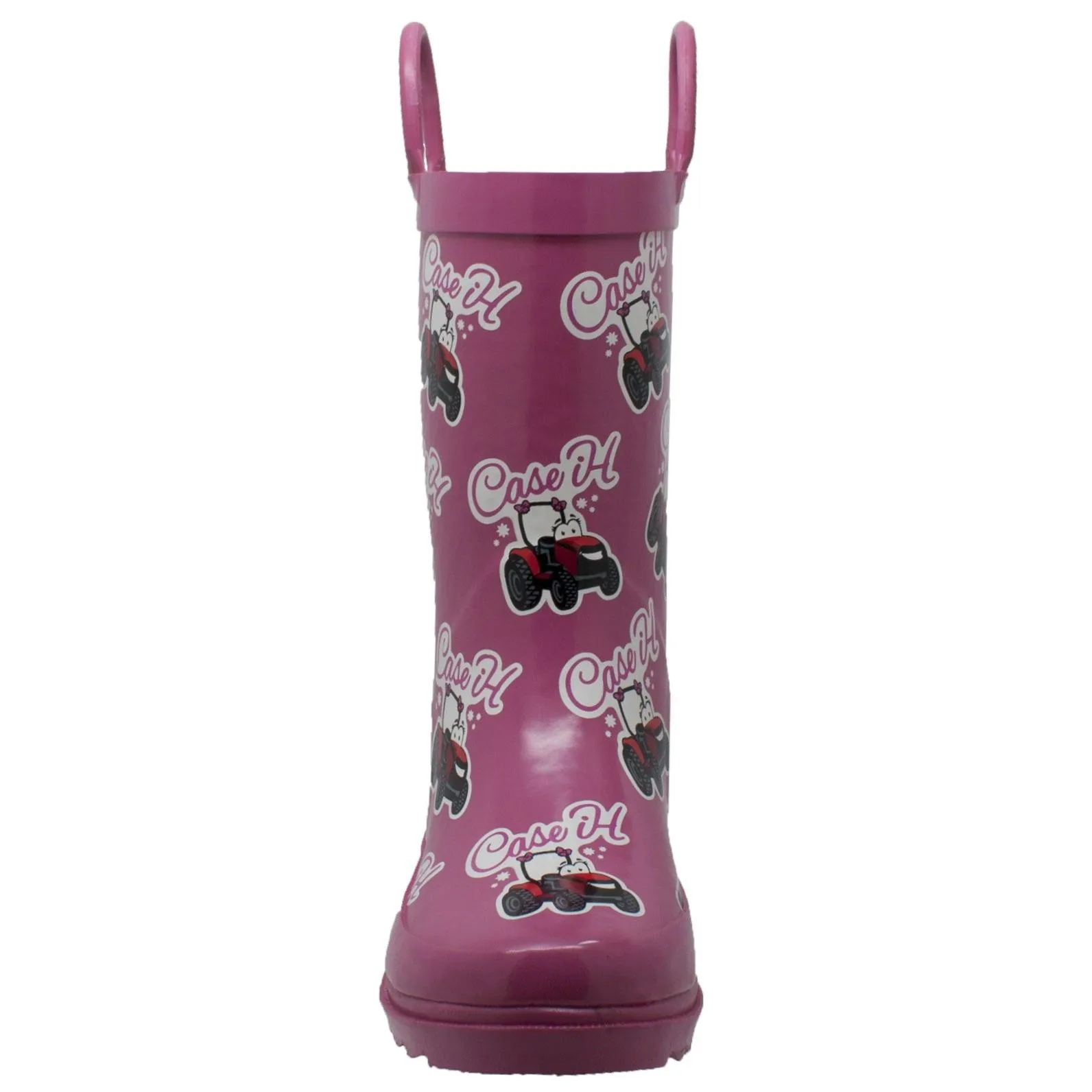 Case IH Toddler's Li'l Pink Rubber Boot Pink