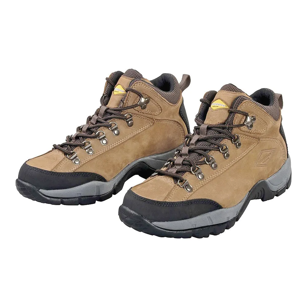 Diamondback HIKER-1-12 Soft-Sided Work Boots, 12, Tan, Leather Upper