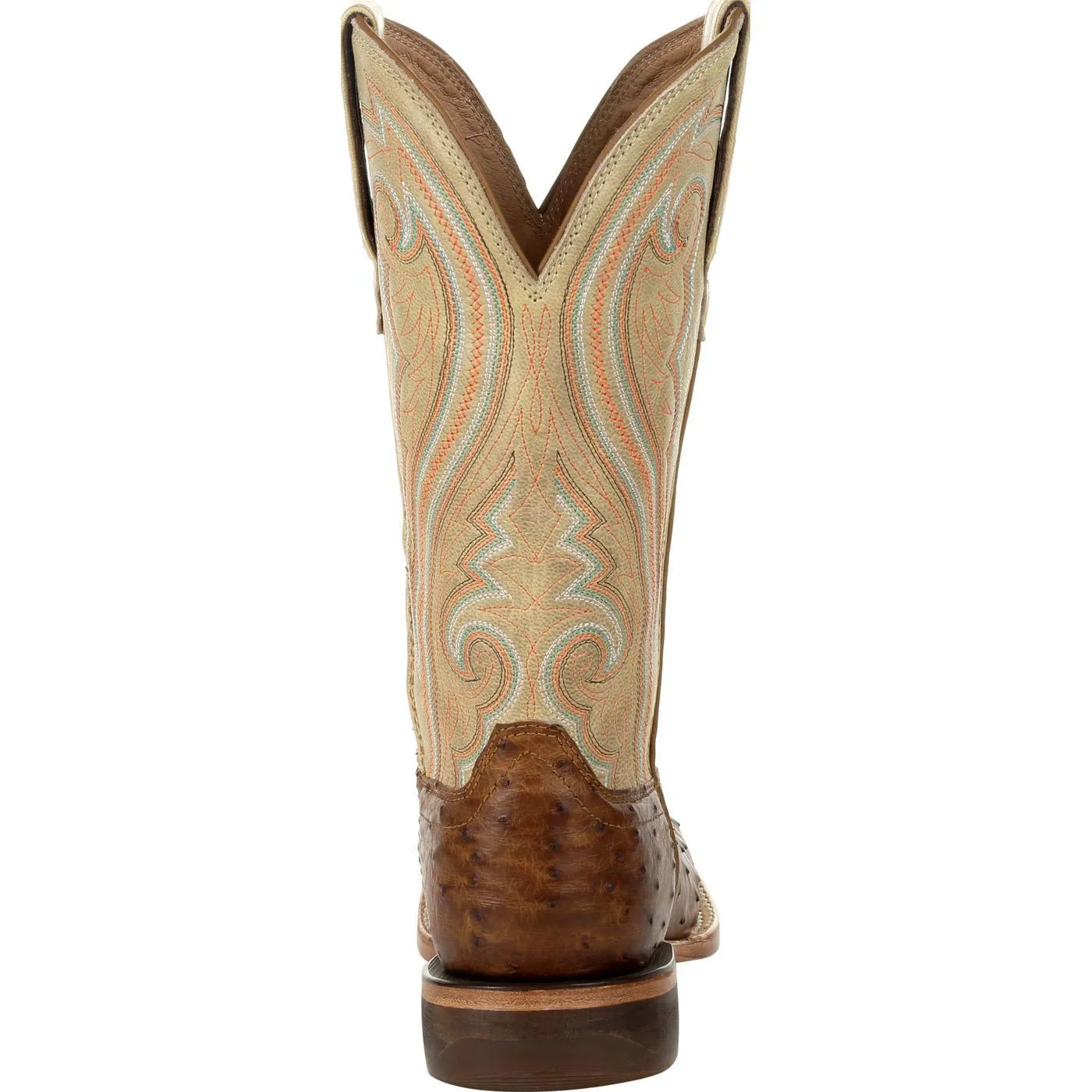 Durango® Premium Exotics™ Women's Full-Quill Ostrich Sunset Wheat Western Boot