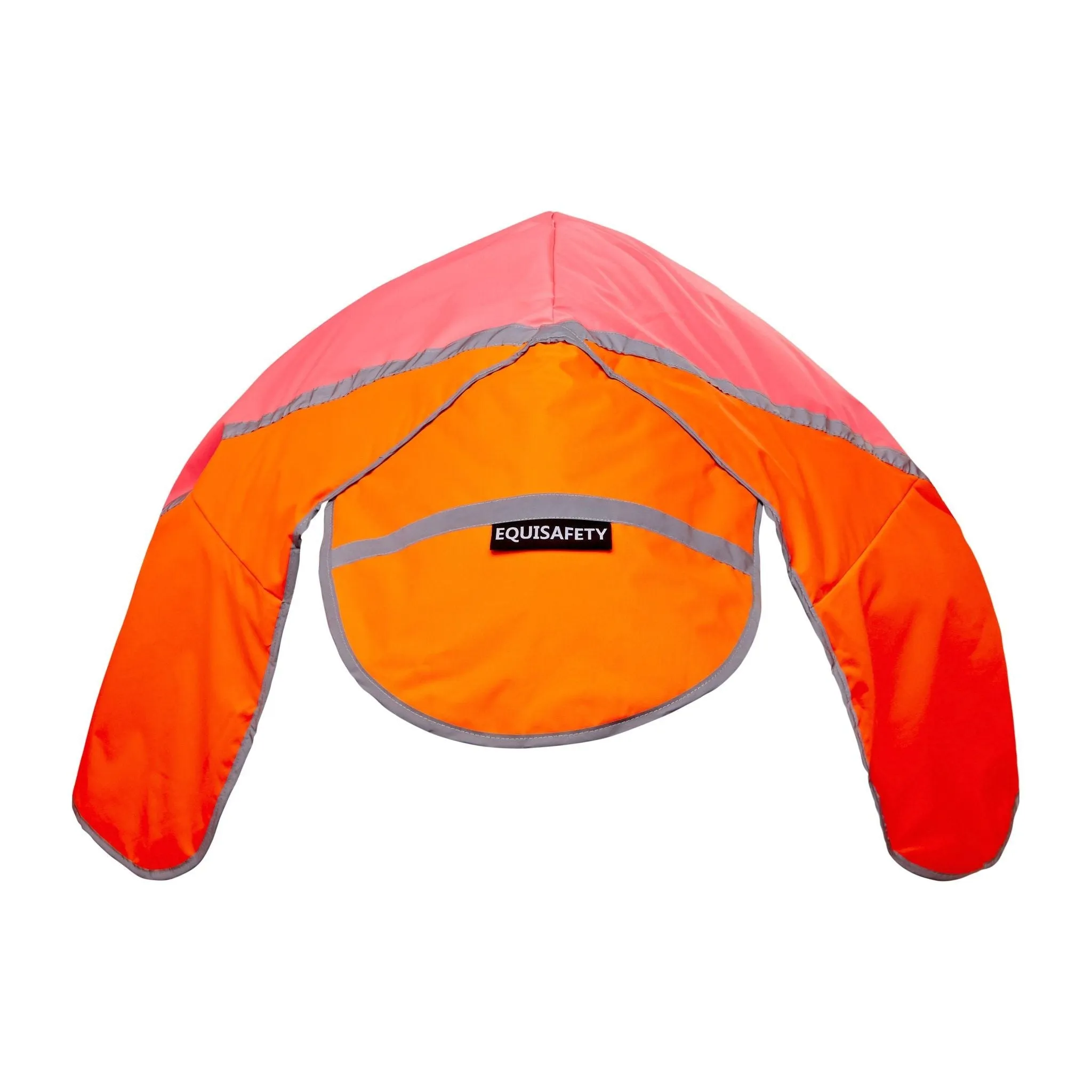 Equisafety Multi Coloured Waterproof Hi Viz Horse Sheet - Pink/Orange