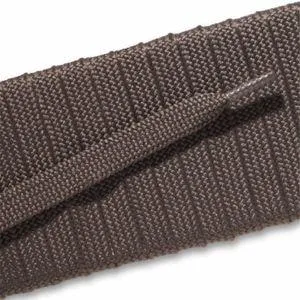 Fashion Athletic Flat Laces - Taupe Gray (2 Pair Pack) Shoelaces