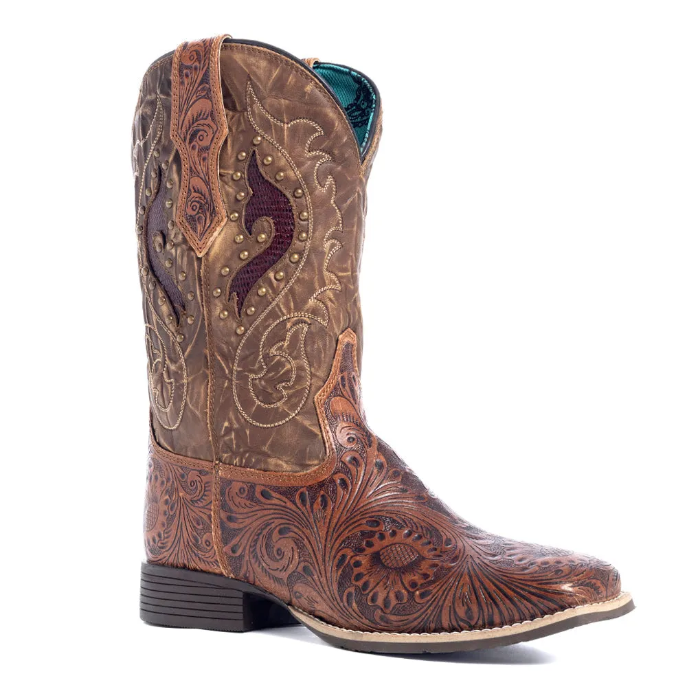 Gianna Hand-tooled Boots