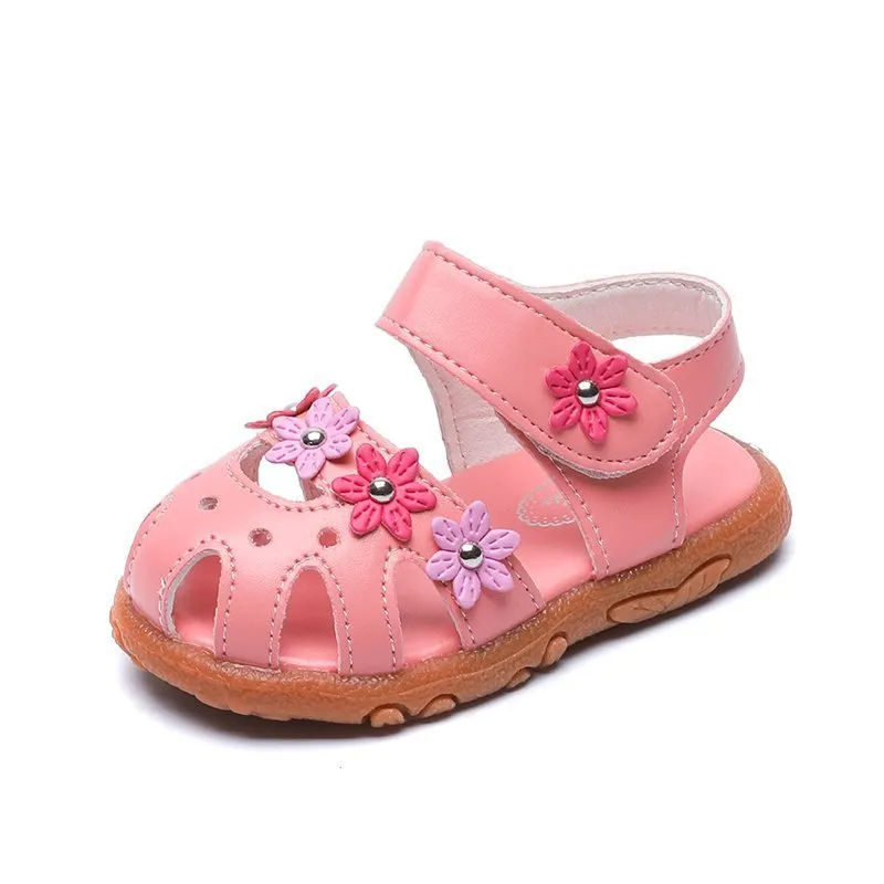 Korean Style Girls' Single Shoes Baby Soft Soled Toddler Shoes