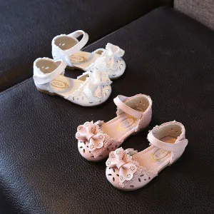 Korean Style Girls' Single Shoes Baby Soft Soled Toddler Shoes