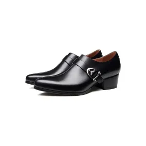 LuxePoint Exquisite Leather Monkstrap Dress Shoes