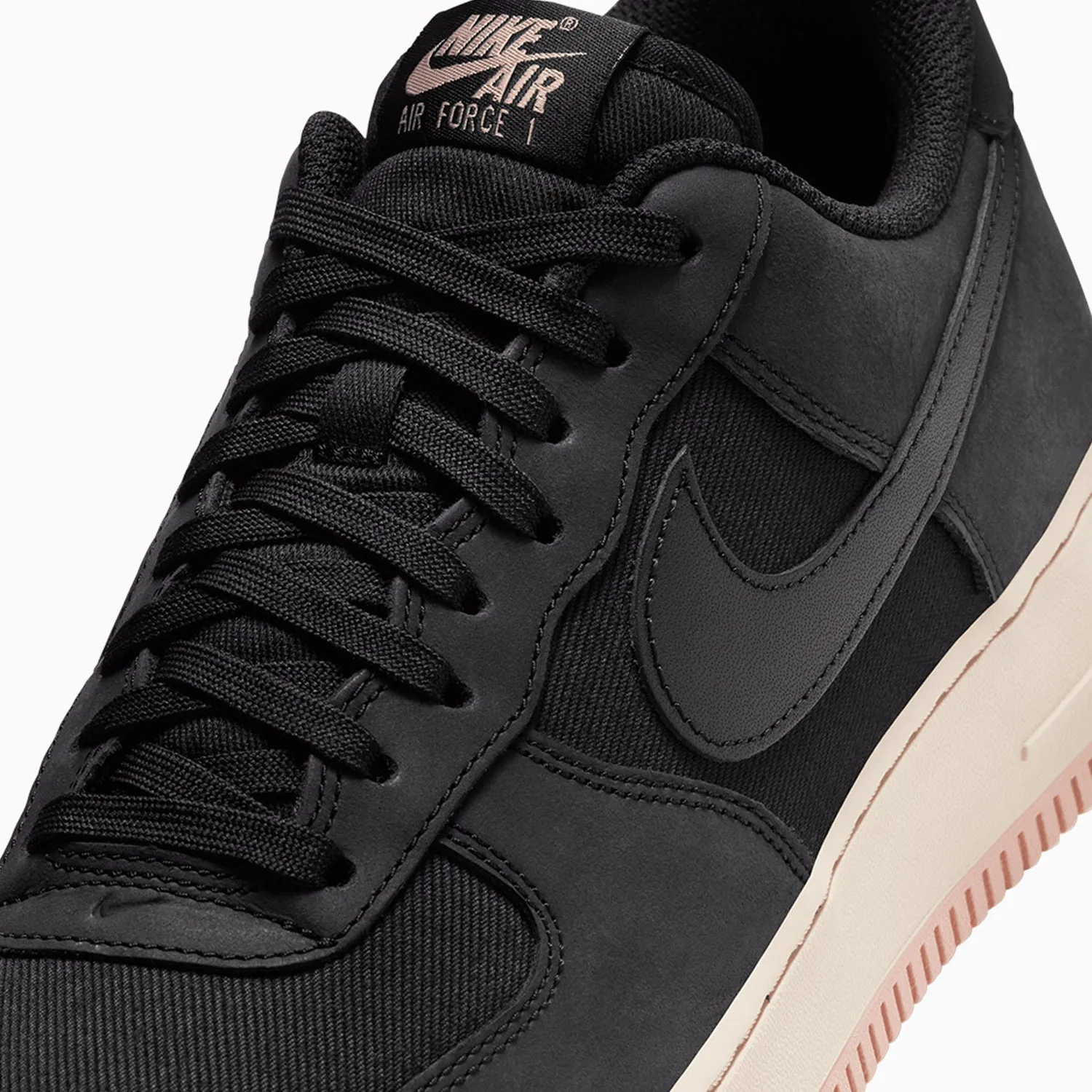 Men's Air Force 1 `07 LX "Black Red Stardust"