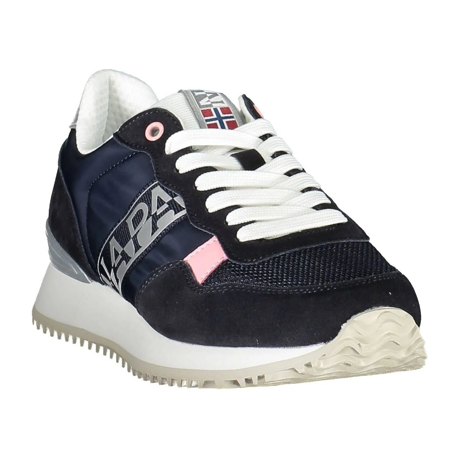 Napapijri Blue Polyester Women Sneaker