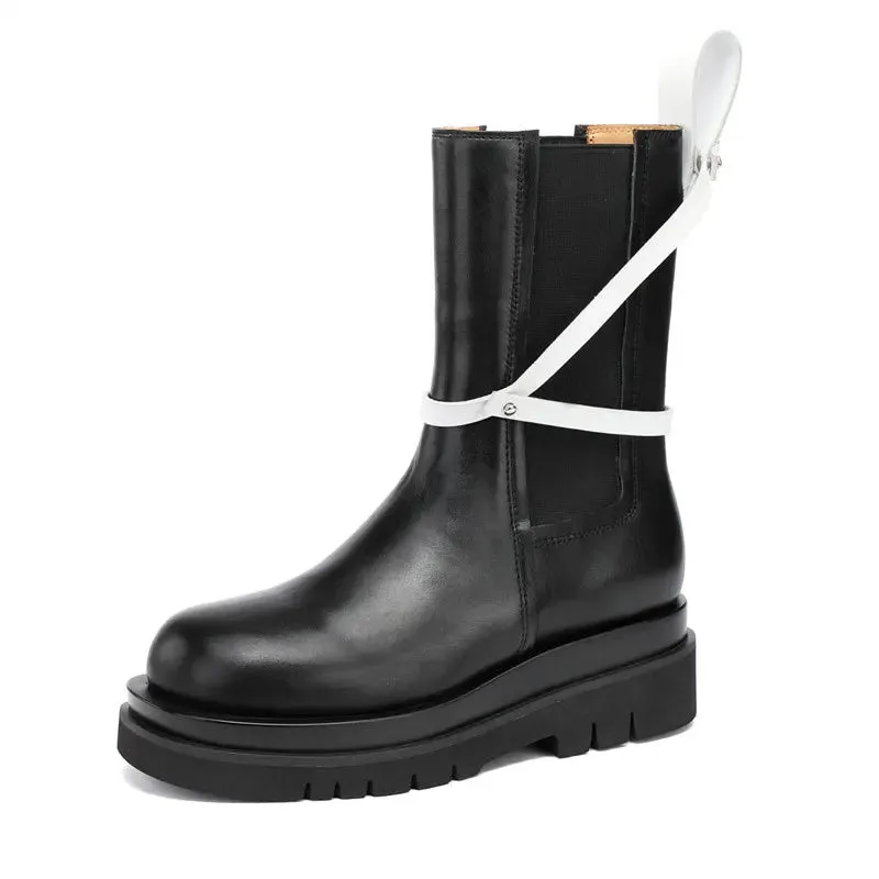 【New】Heightened Men's Leather Boots