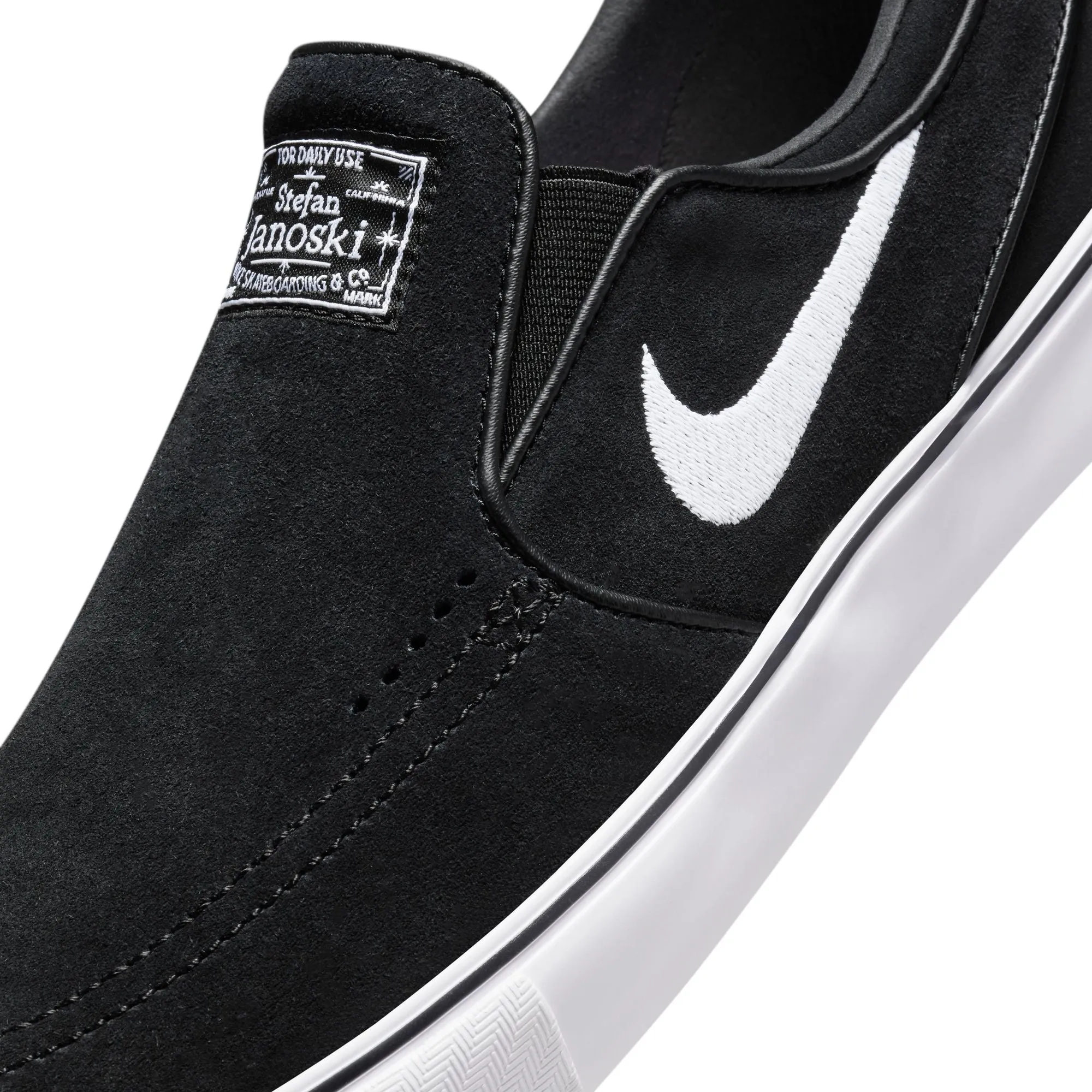 Nike SB Janoski  Slip - Black/White-Black-Black