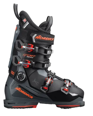 Nordica Sportmachine 3 100 (GW) Ski Boots - Black/Grey/Red - 2023