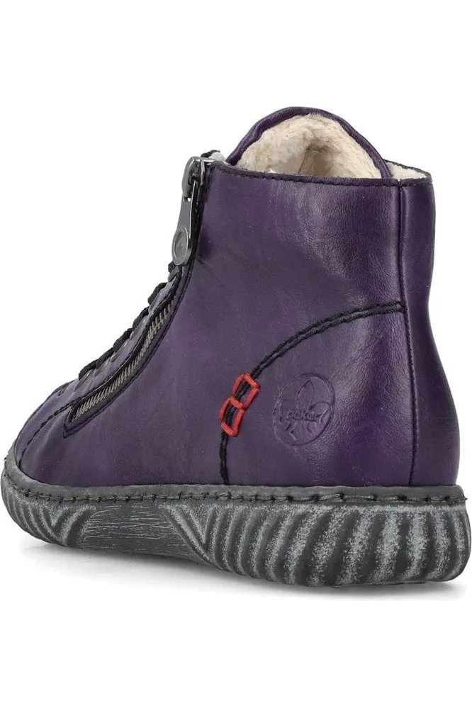 Rieker Ladies boots N0921-31 Aubergine