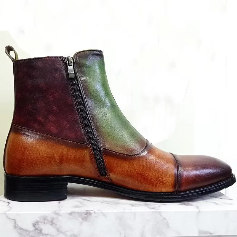 SheepLux Artisan Crafted Leisure Zip Boots