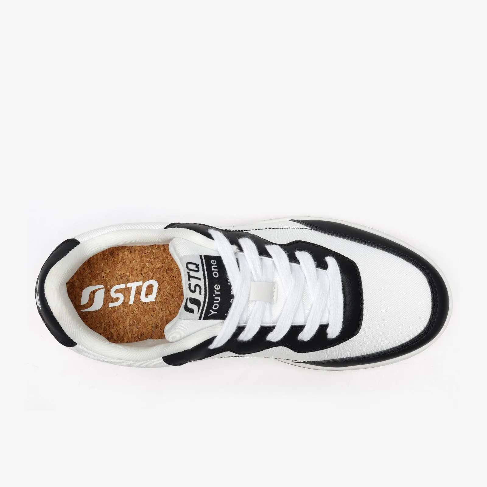 STQ Womens Fashion Logo Sneakers