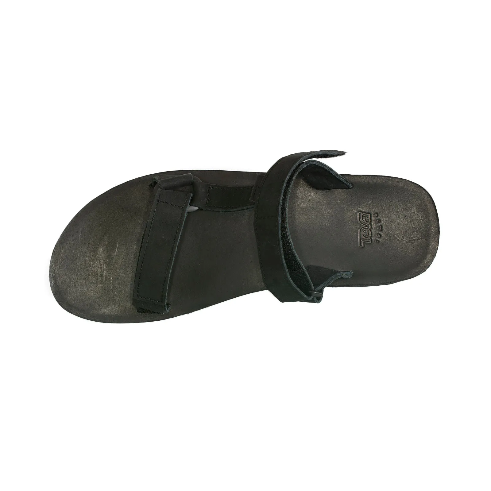 Teva Universal Slide Leather Black Sandals