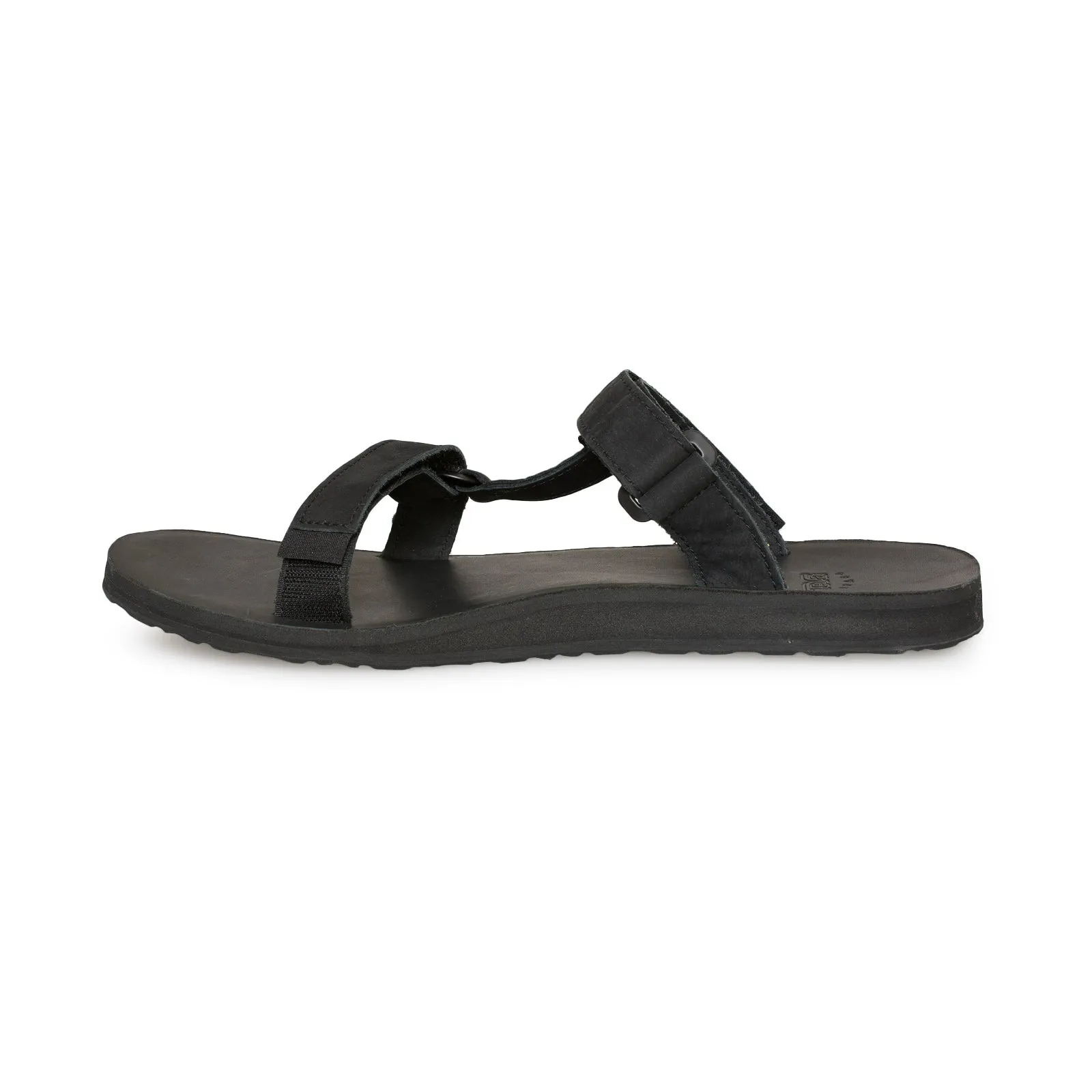 Teva Universal Slide Leather Black Sandals