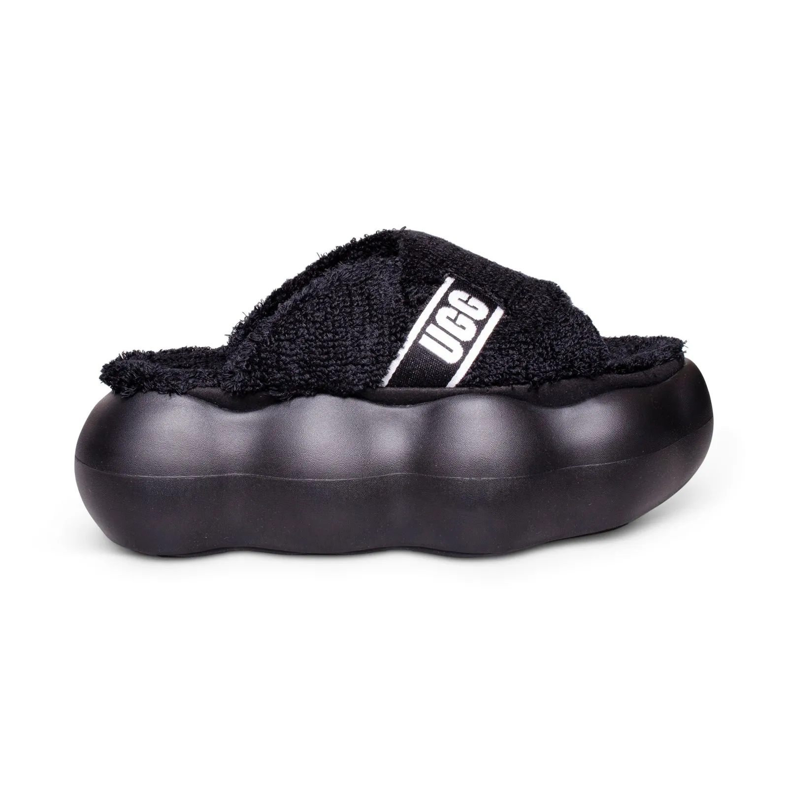 UGG Sugarcloud Black Sandals - Women's