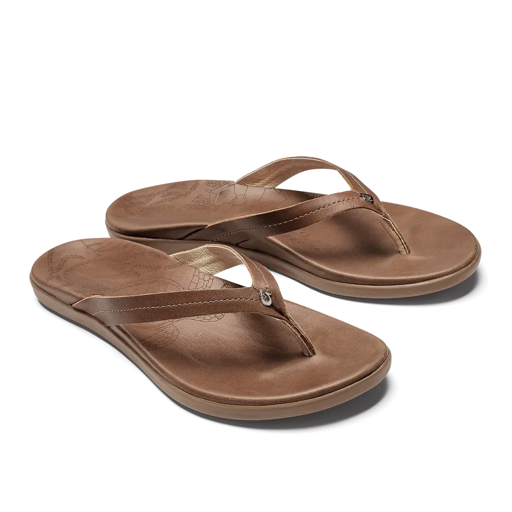 Women's Olukai Honu Color: Tan