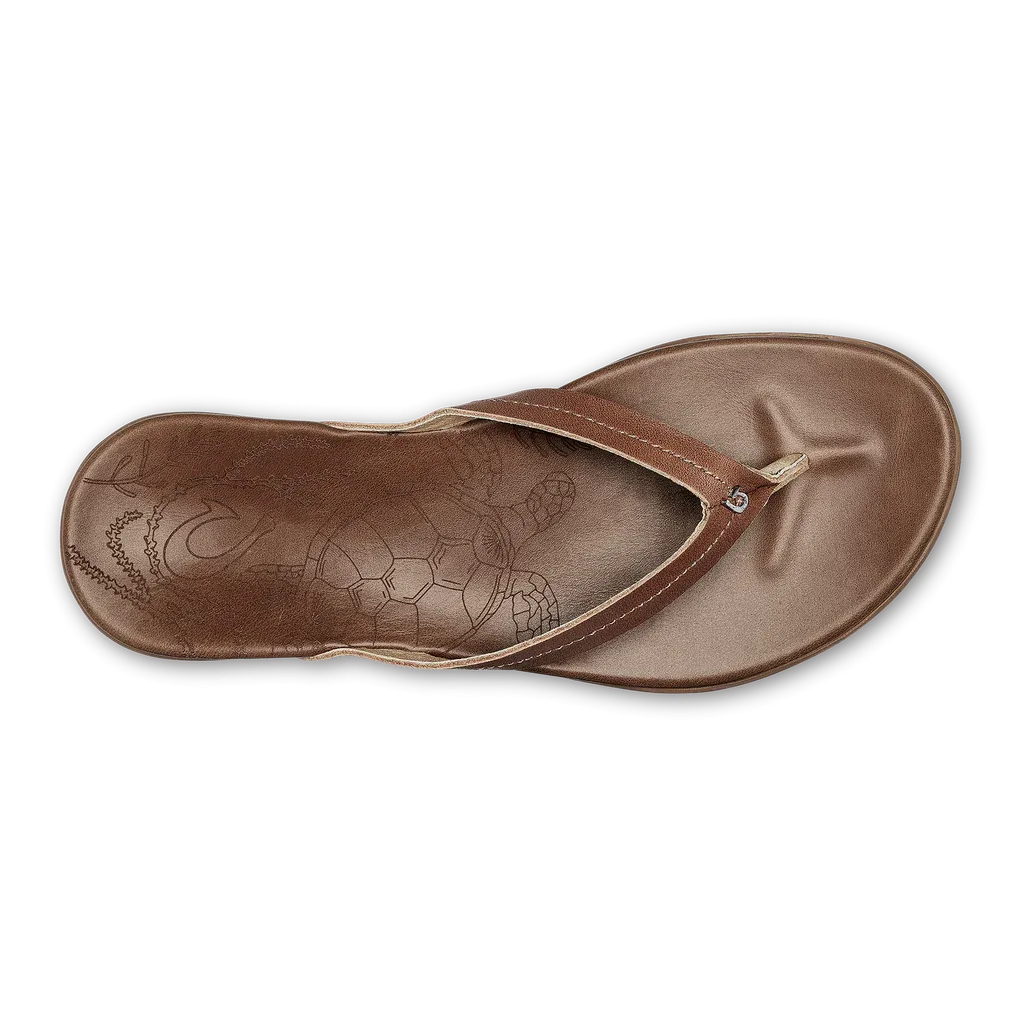 Women's Olukai Honu Color: Tan