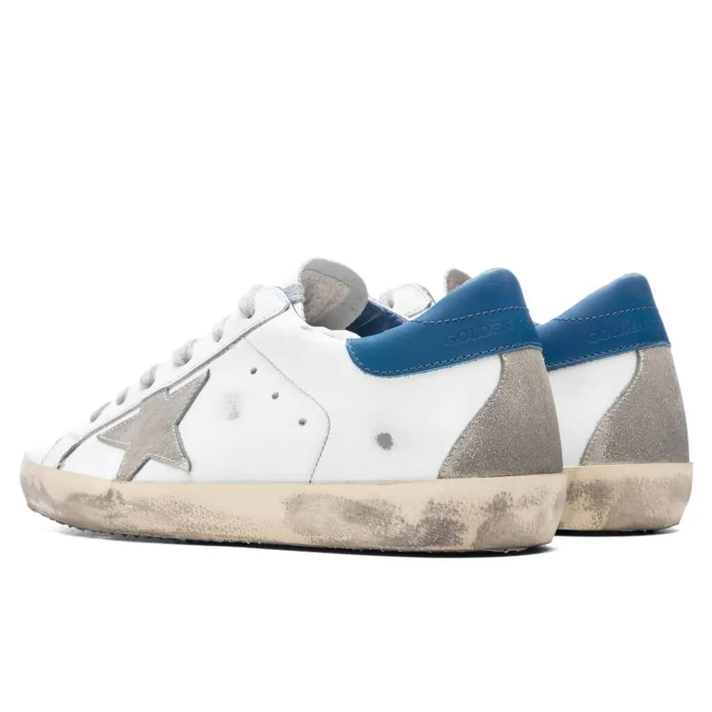 Women's Super-Star Sneakers - White/Ice/Blue